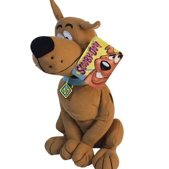 Toy Factory Cartoon Network Scooby Doo 13" Plush Sitting Stuffed Animal NWT 2006 - Picture 1 of 7